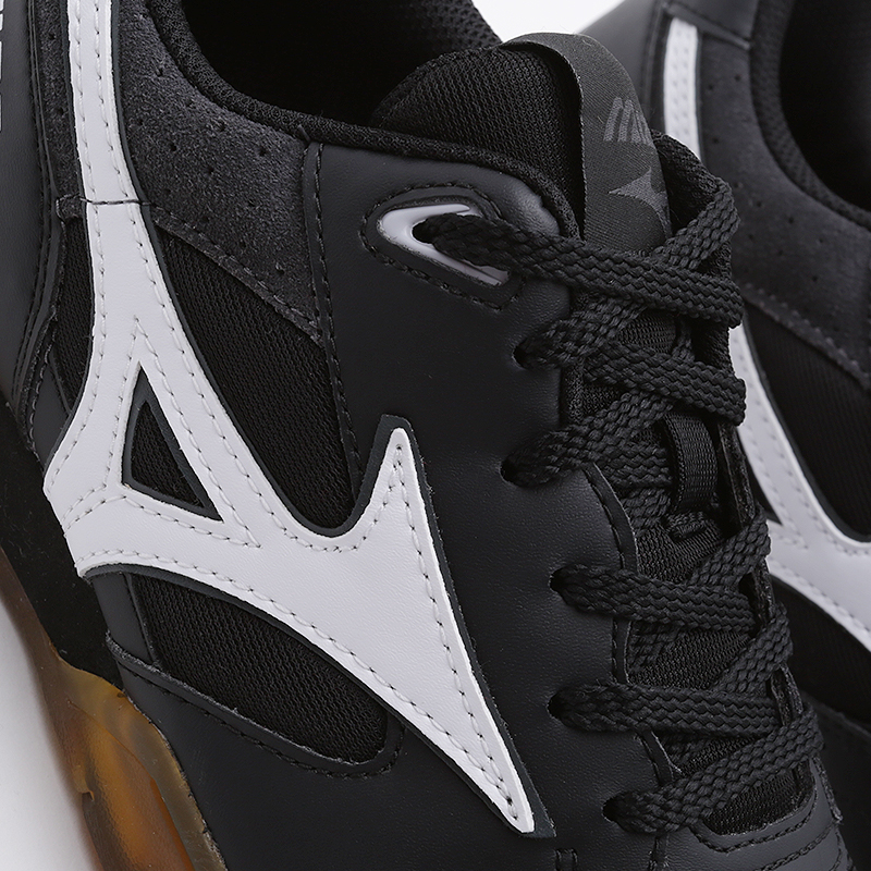 мужские черные кроссовки Mizuno Court Select D1GA191409 - цена, описание, фото 3